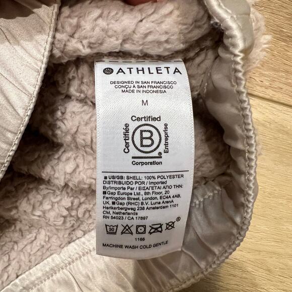 ATHLETA Women's Tugga Sweatshirt Size M In Abalone - Picture 11 of 12